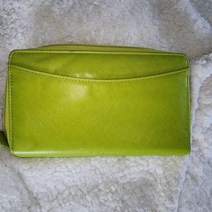 Lime Green Filofax